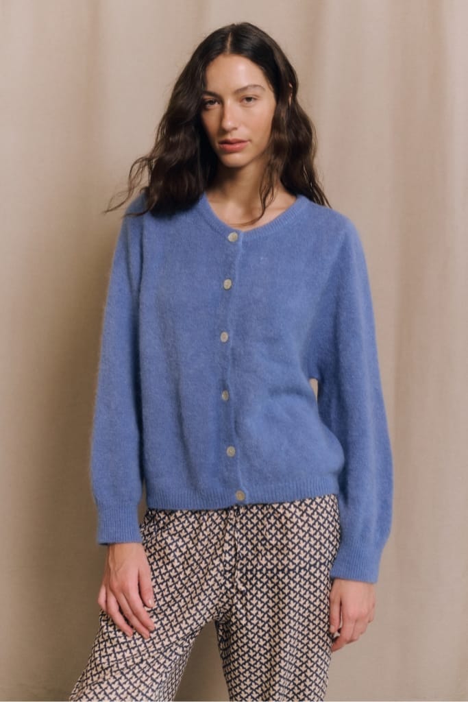 CARDIGAN POLARIS CIELO
