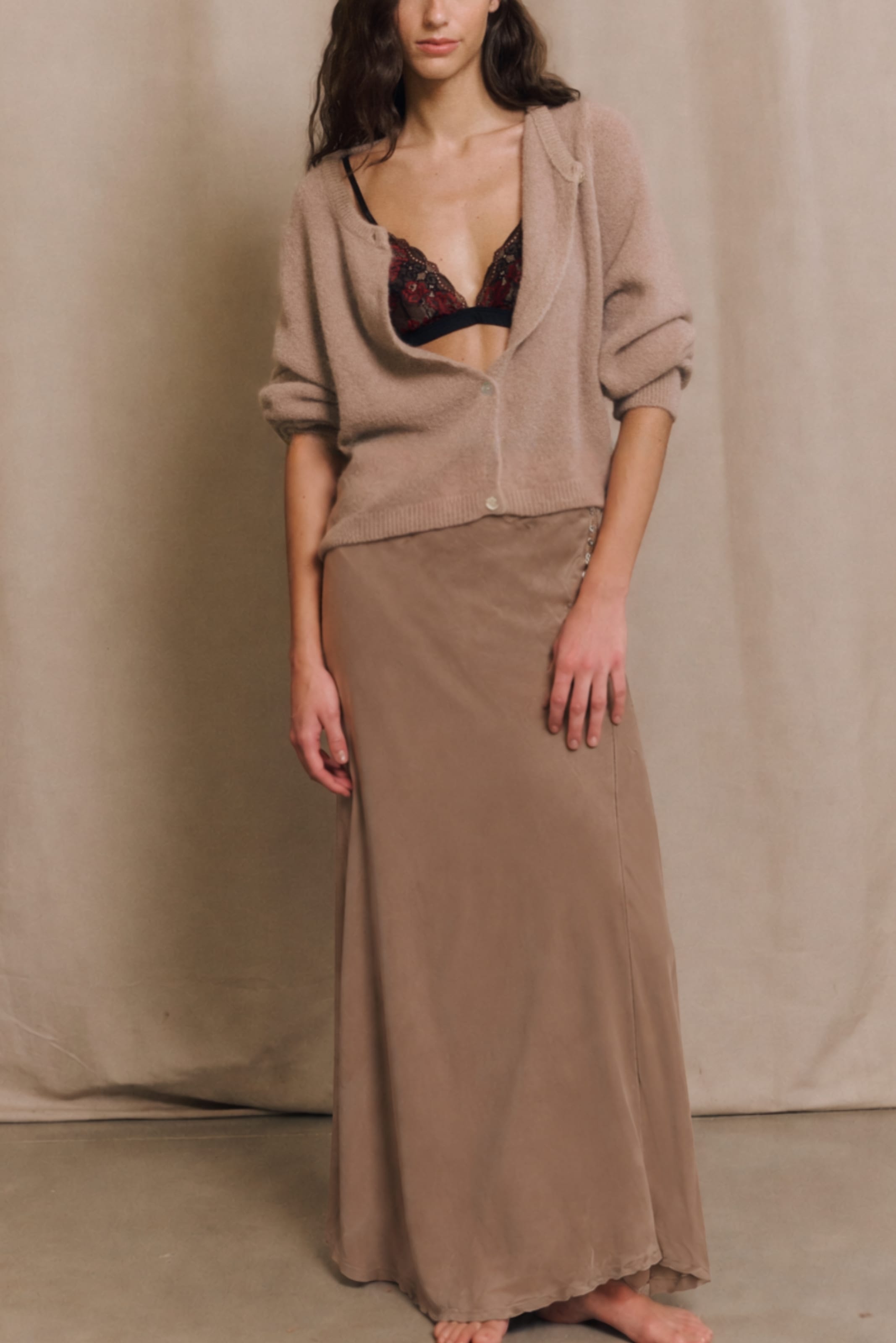 SKIRT CAMOMILA CAMEL