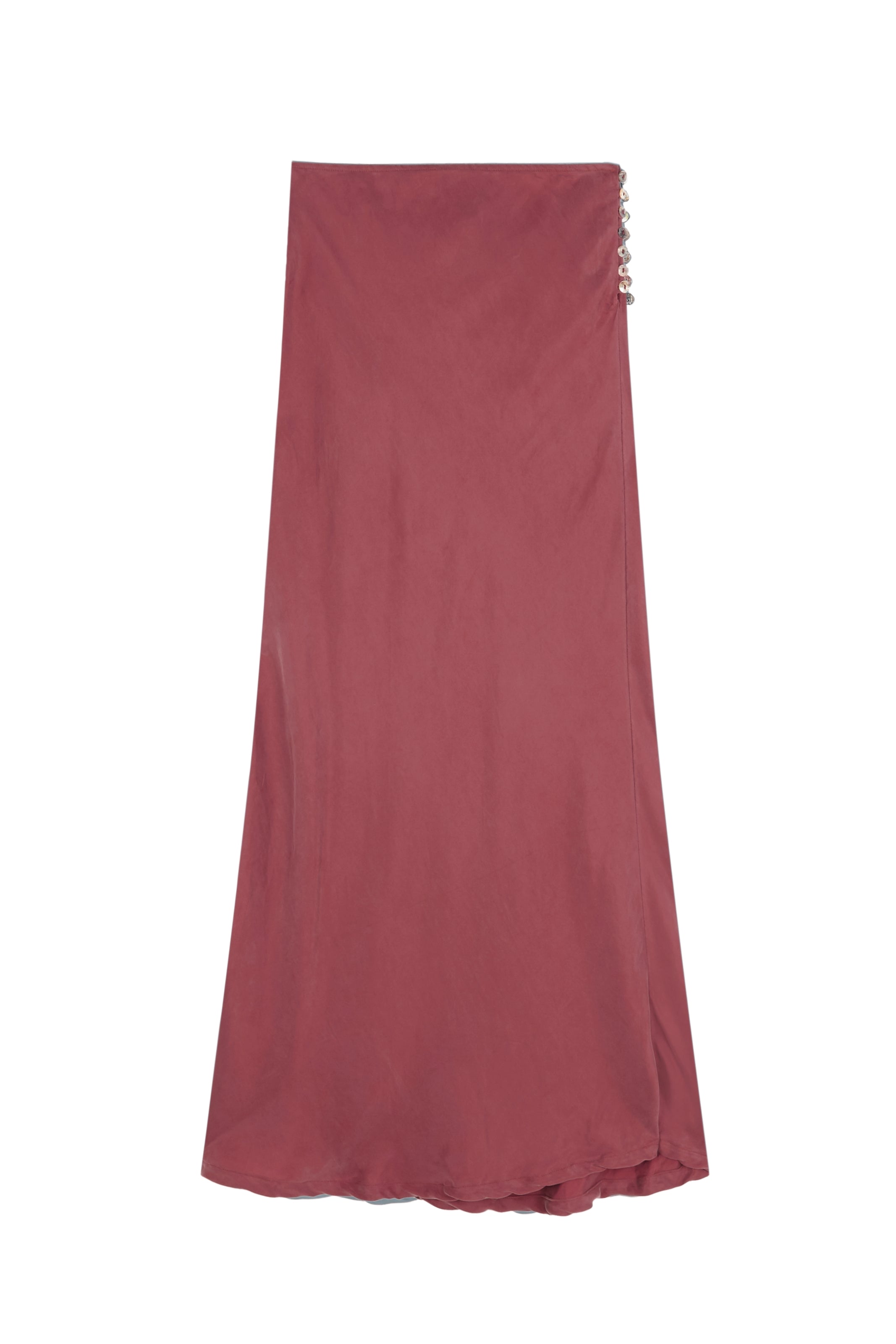 CAMOMILA BURGUNDY SKIRT